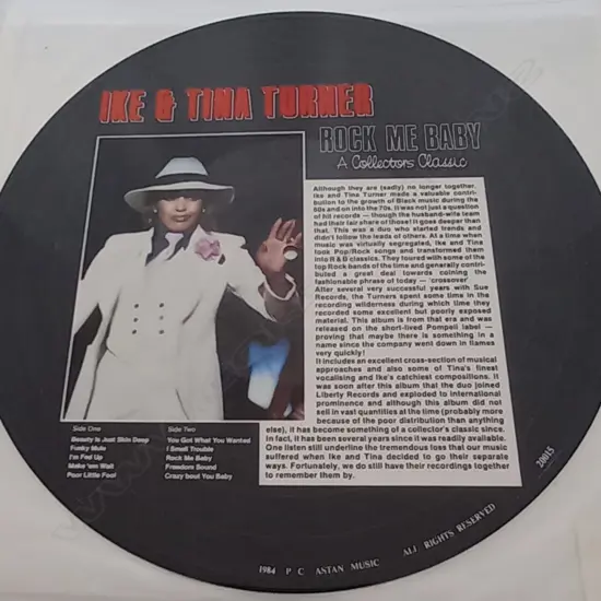 Ike & Tina Turner, Rock Me Baby: A Collectors Classic, (Picture Disc)
